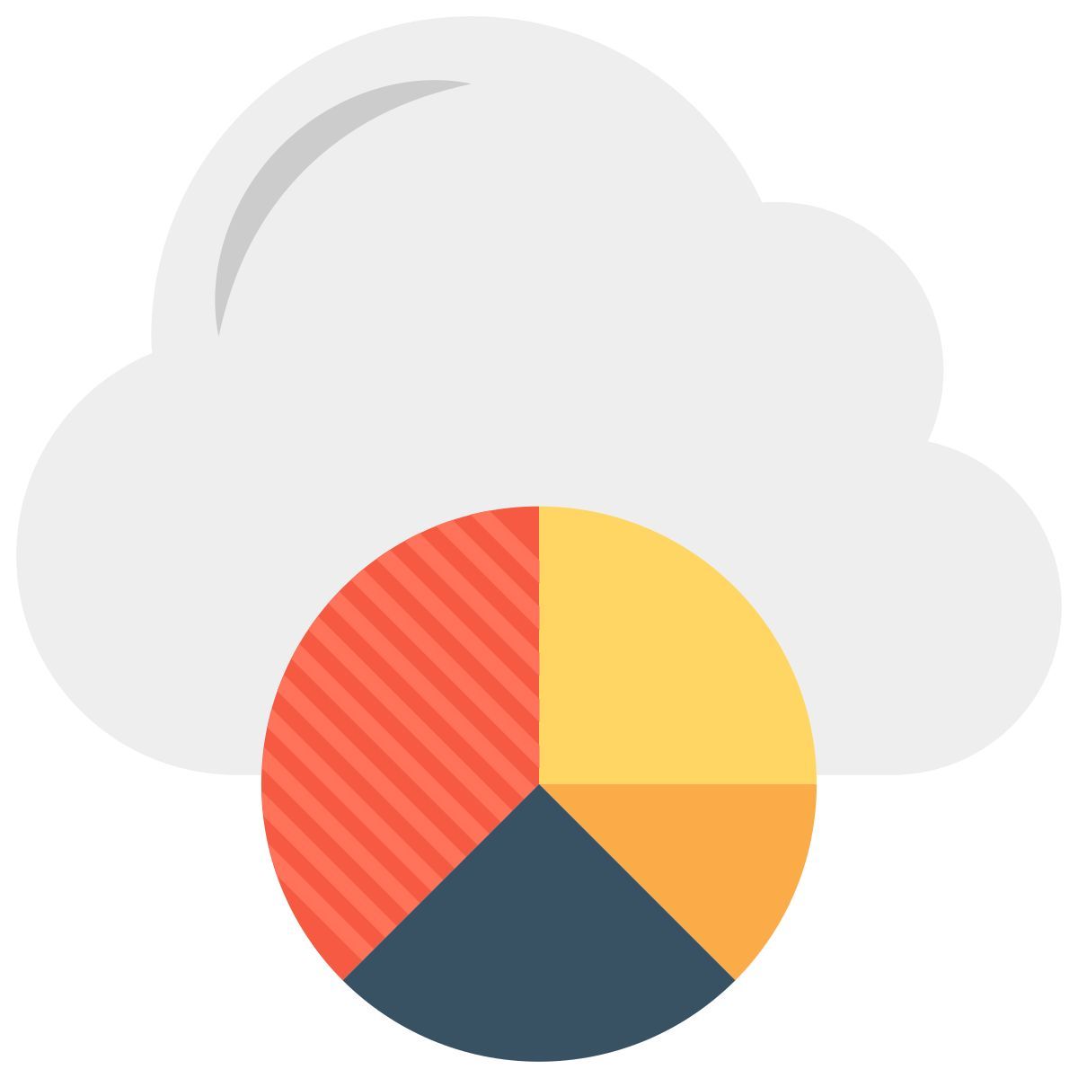 grafico nuvola icon