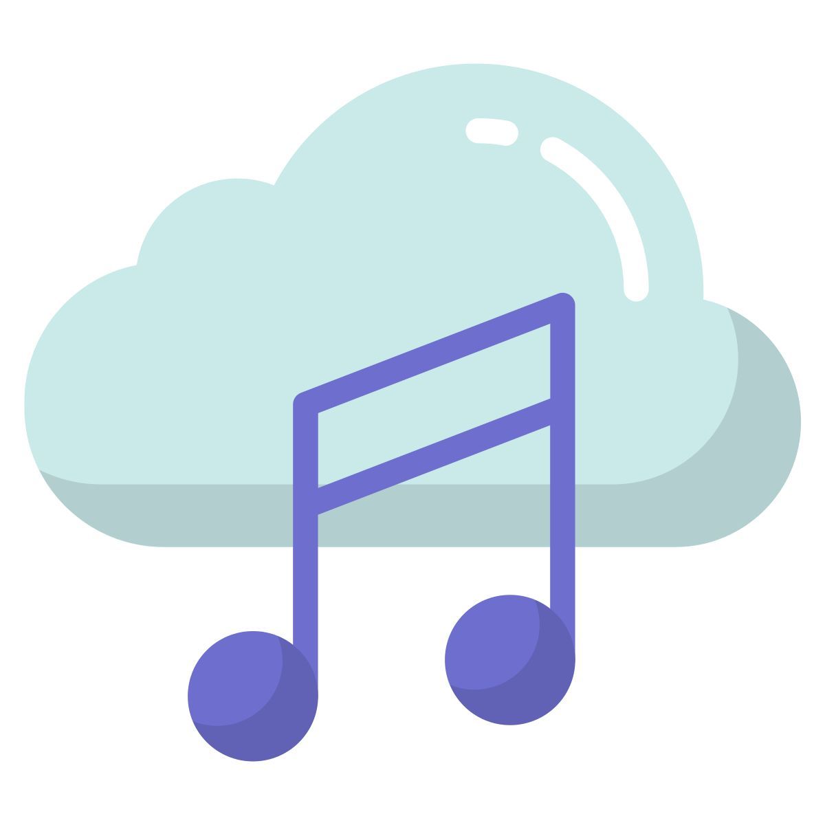 cloud music icon