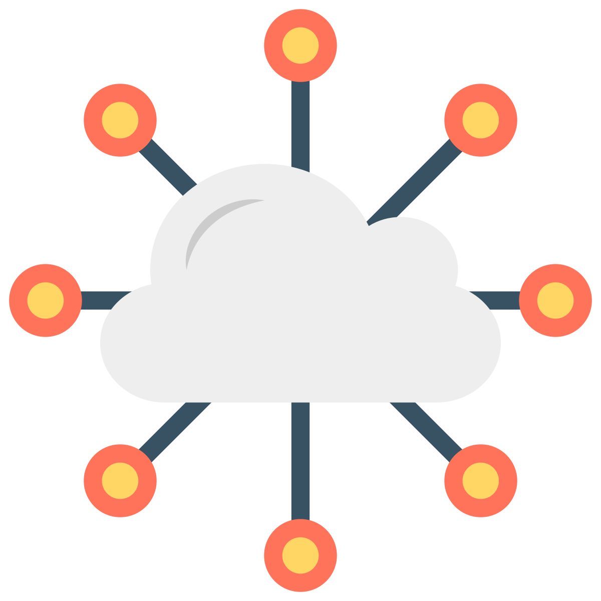 cloud network icon