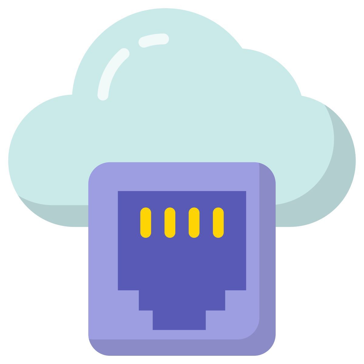 cloud port icon