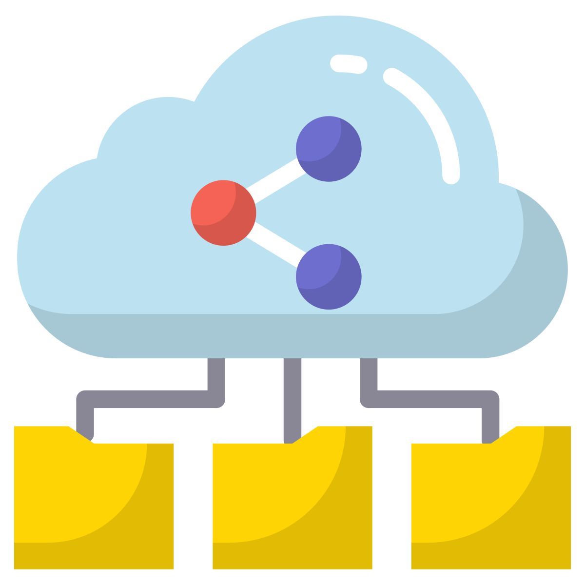 cloud share icon