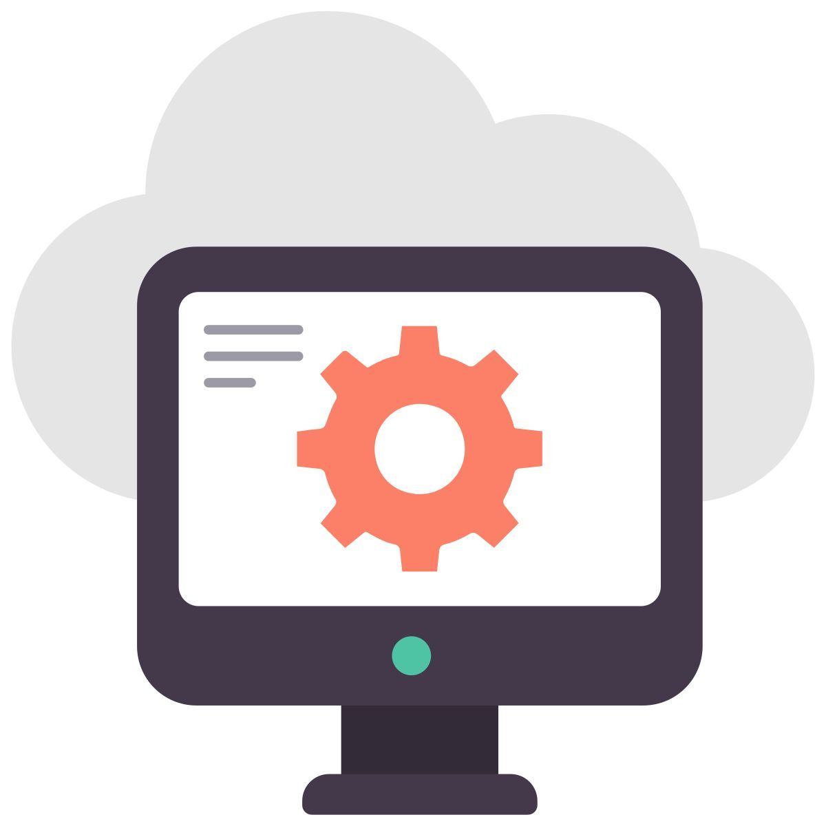 cloud computing icon