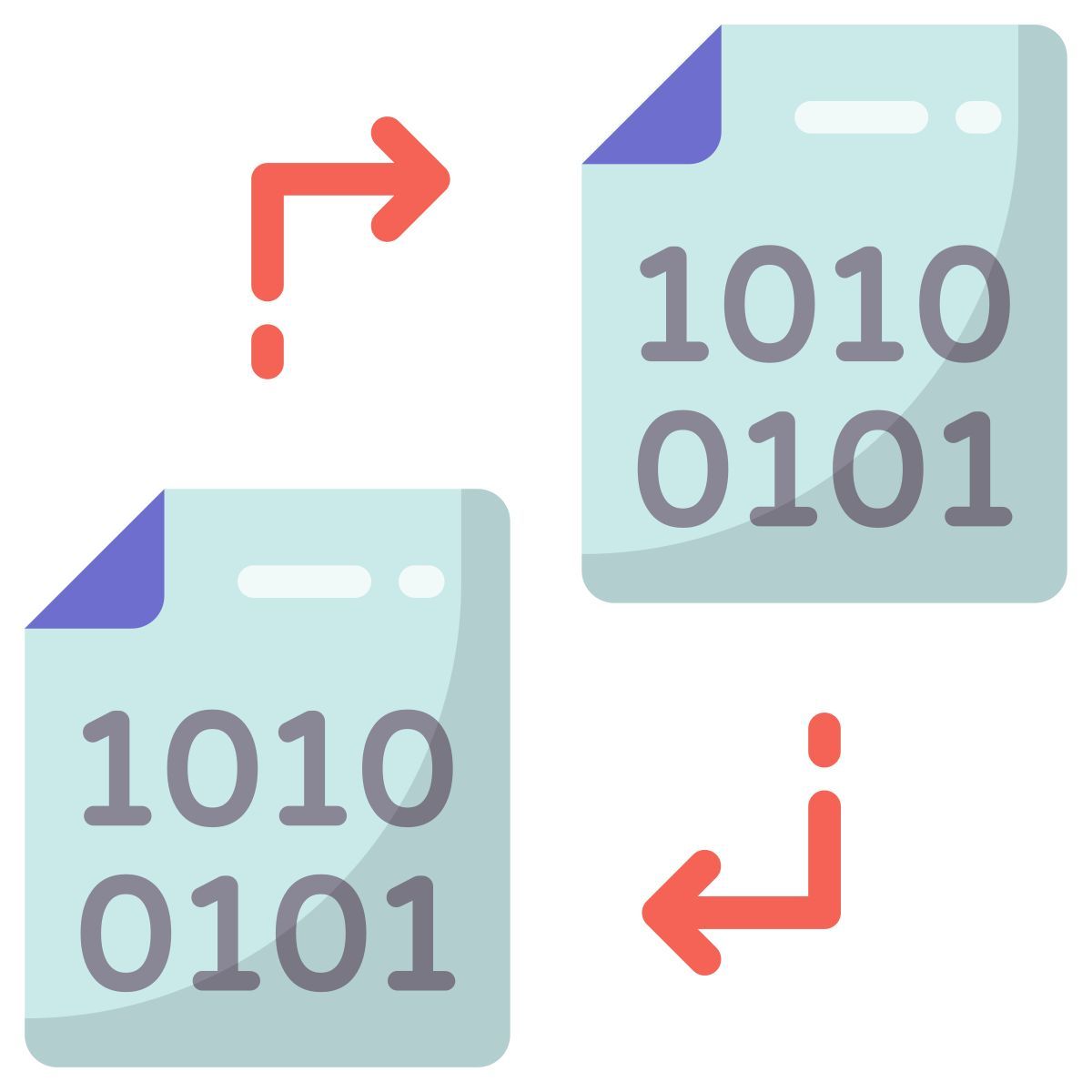 coding transfer icon
