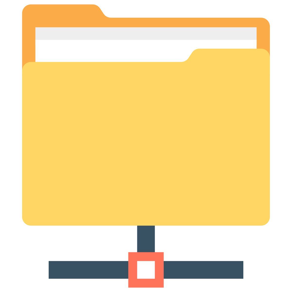 pasta conectada icon