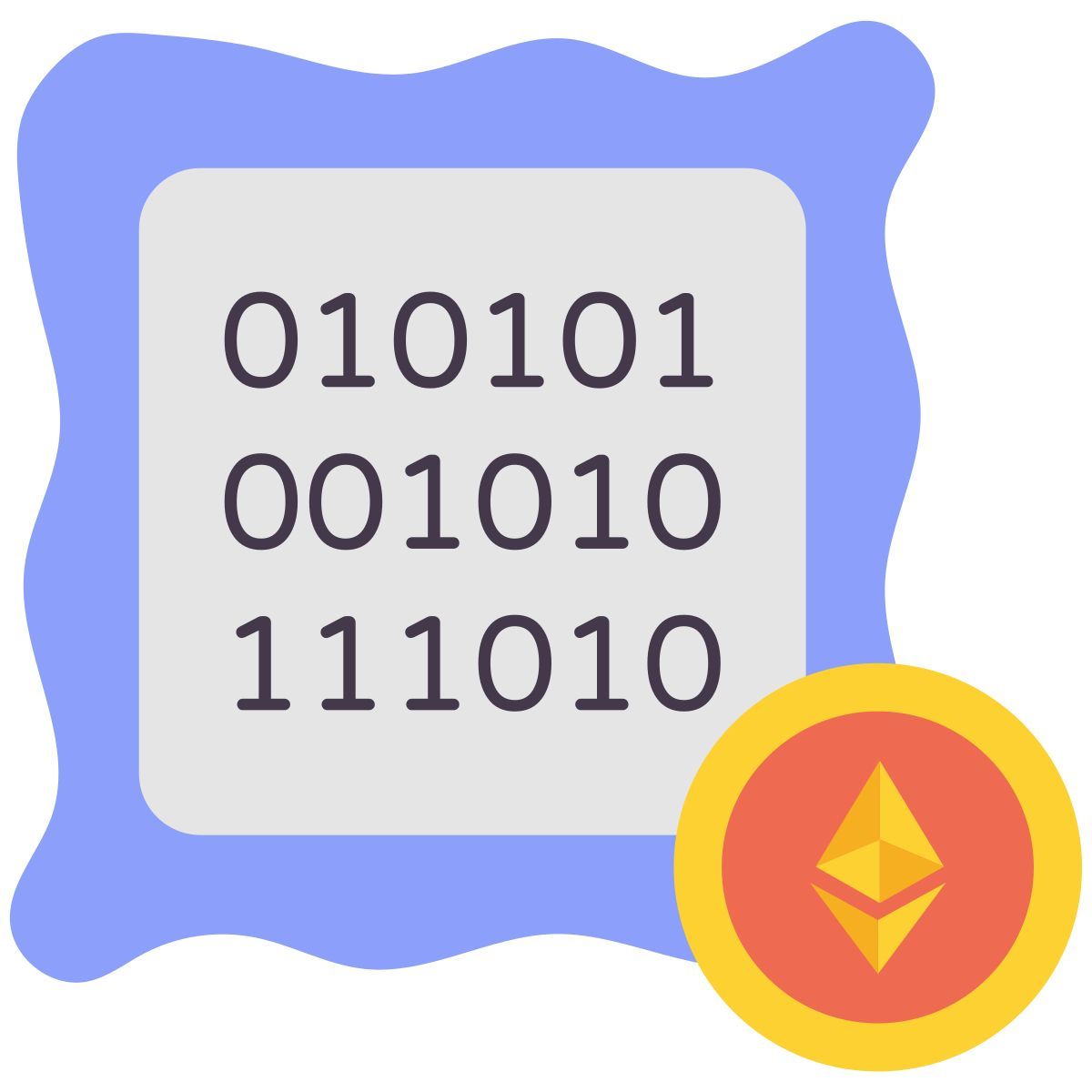 Criptografia de criptomoeda icon