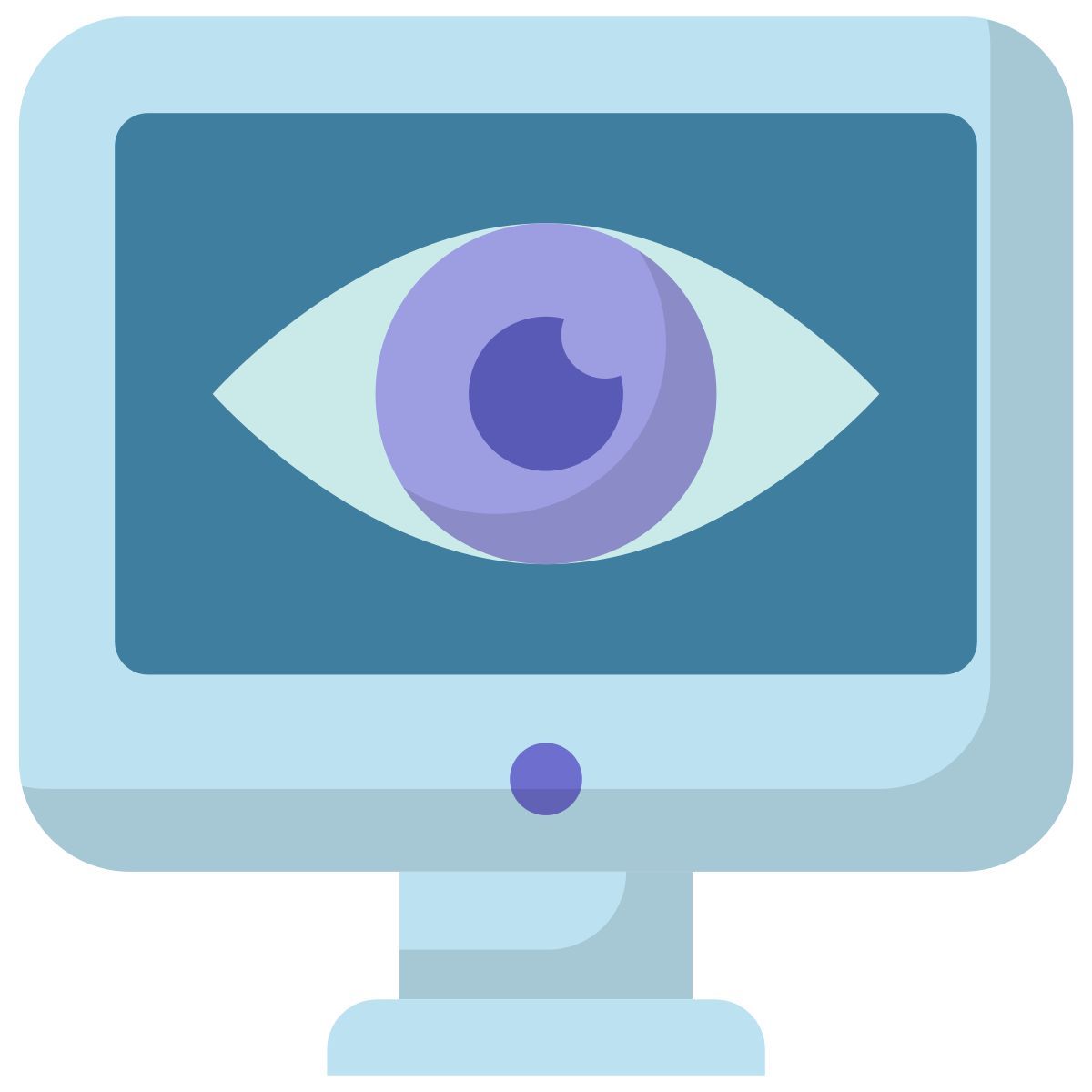 cyber monitoring icon