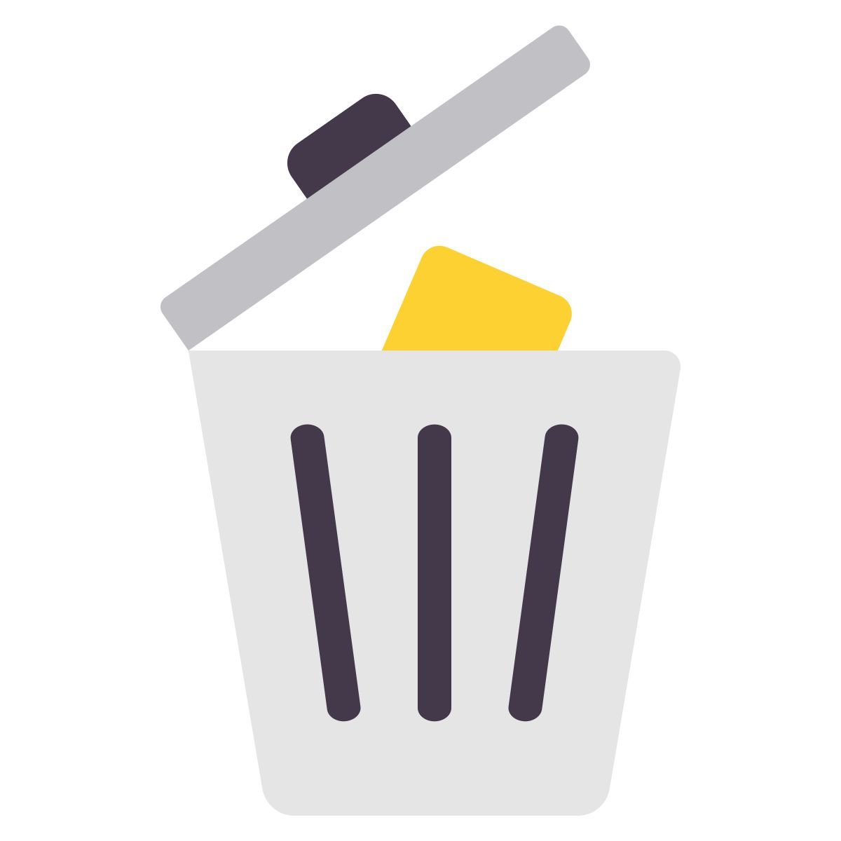 eco garbage icon