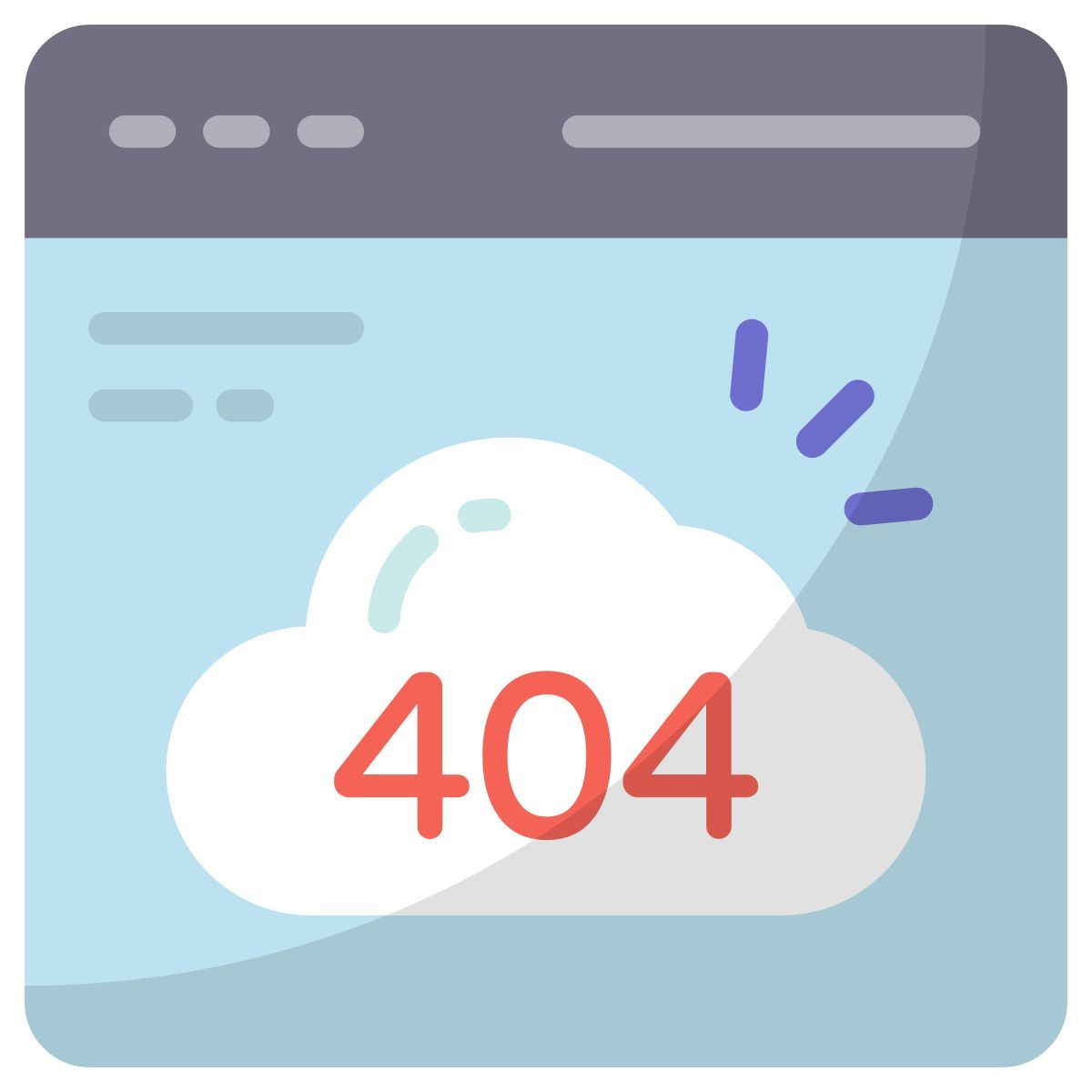 error 404 icon