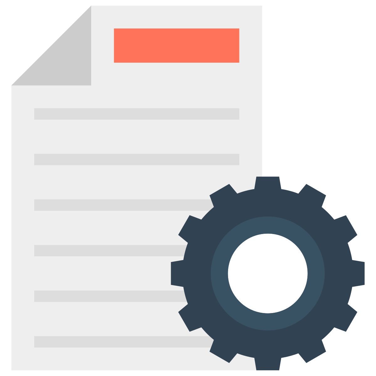 paramètres de fichier icon