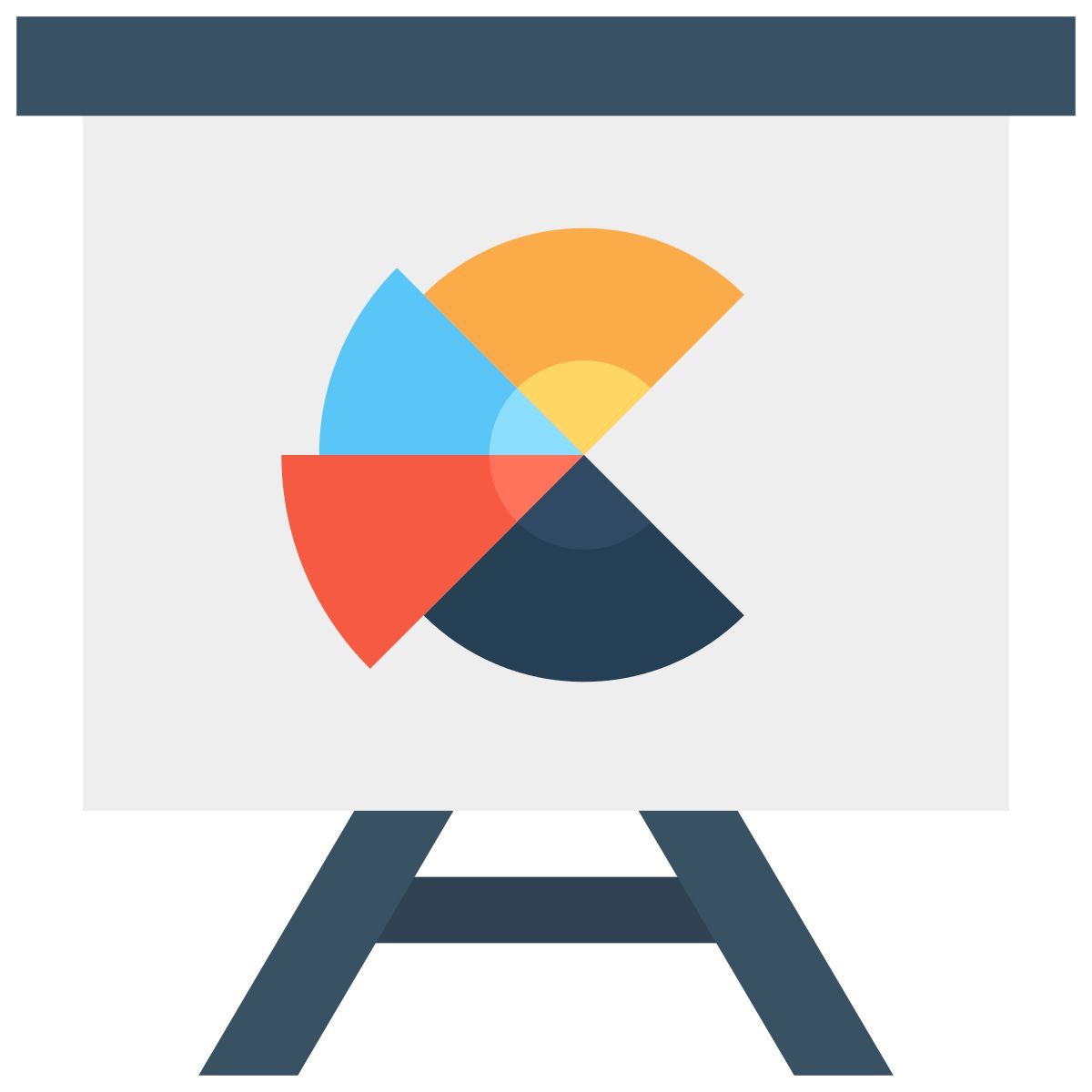 presentazione grafica icon