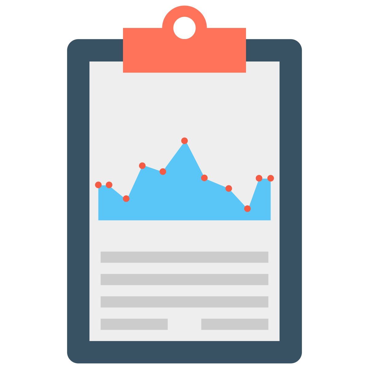 graph report icon