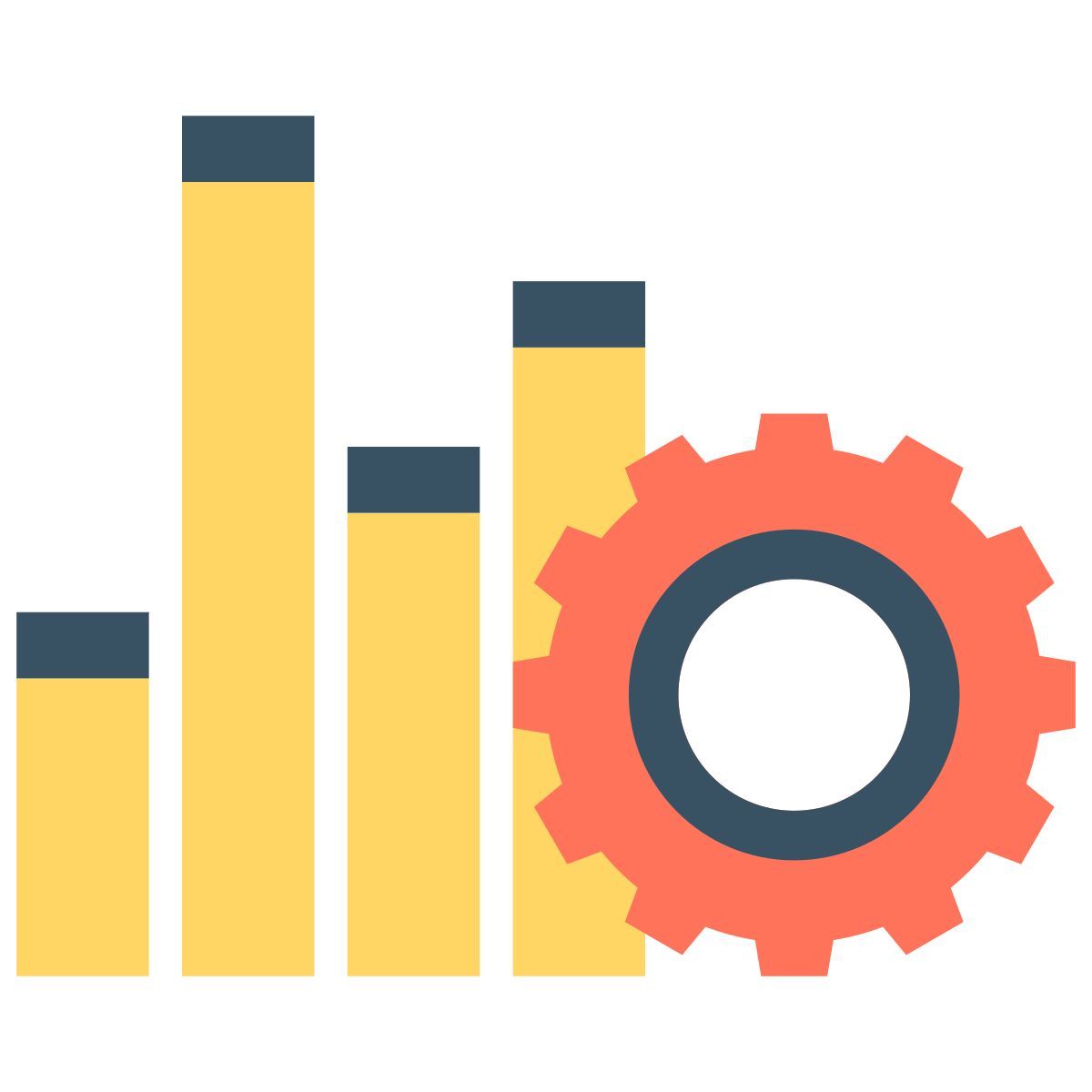 paramètres du graphique icon