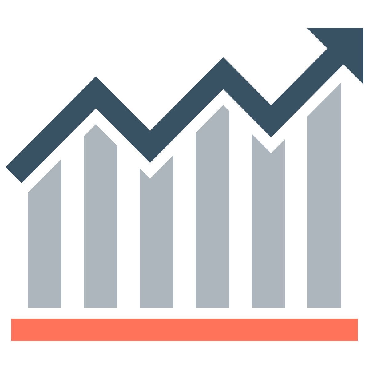 growth chart icon