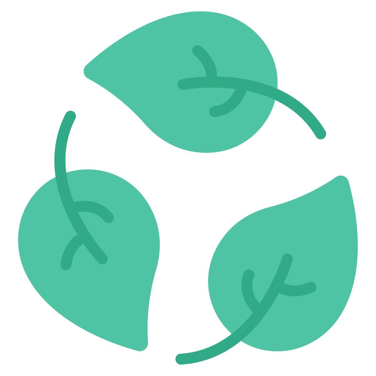 nature recycling icon