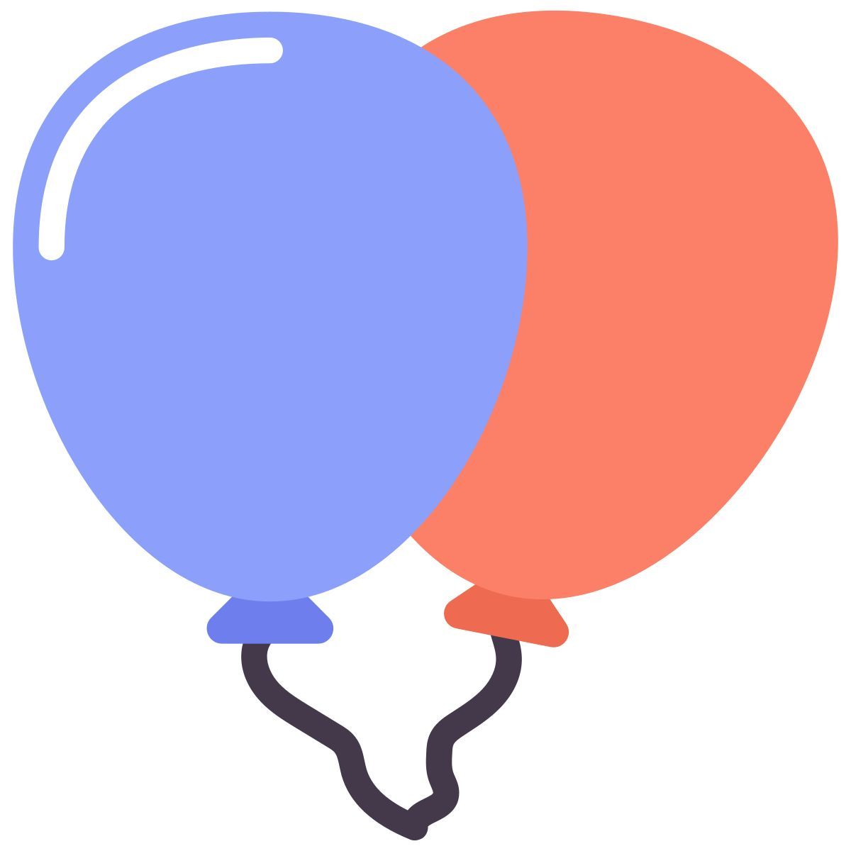 party balloons icon