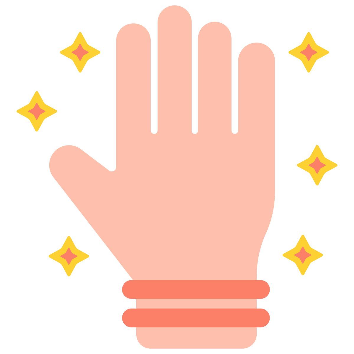 party hand icon