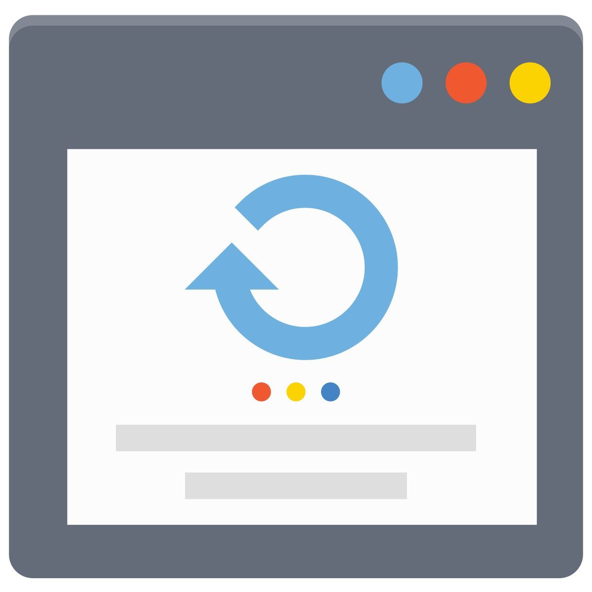 web neu laden icon