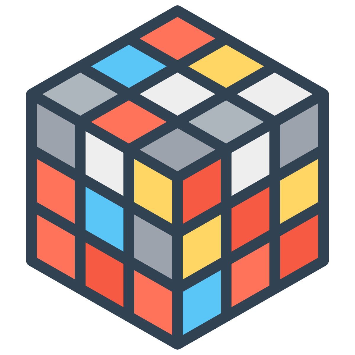 cubo de rubik icon