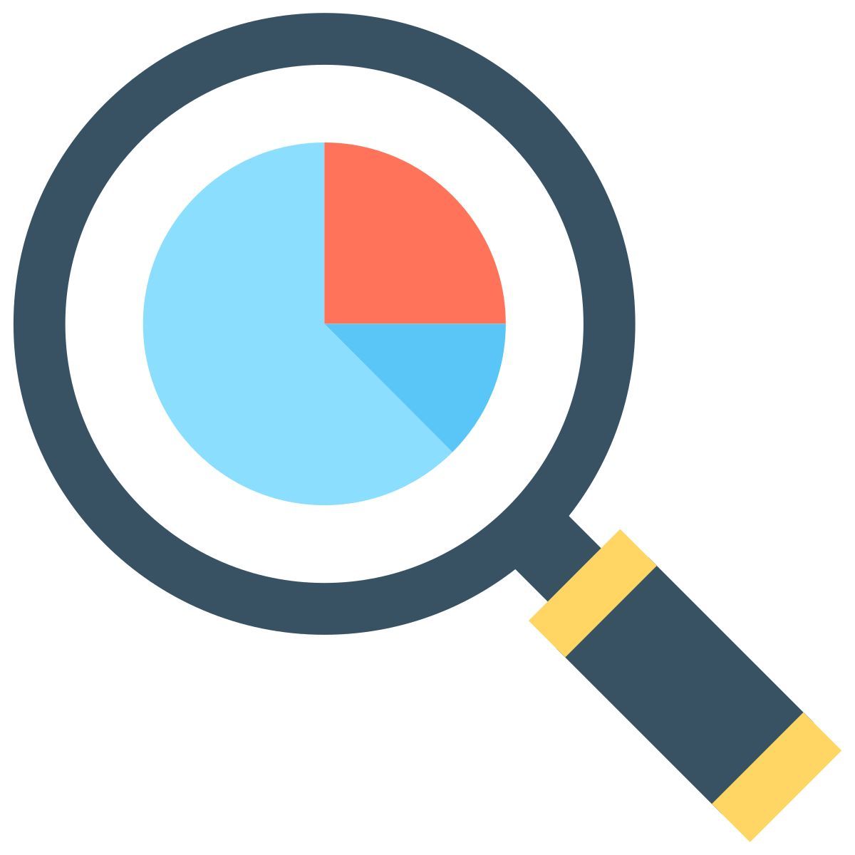search graph icon