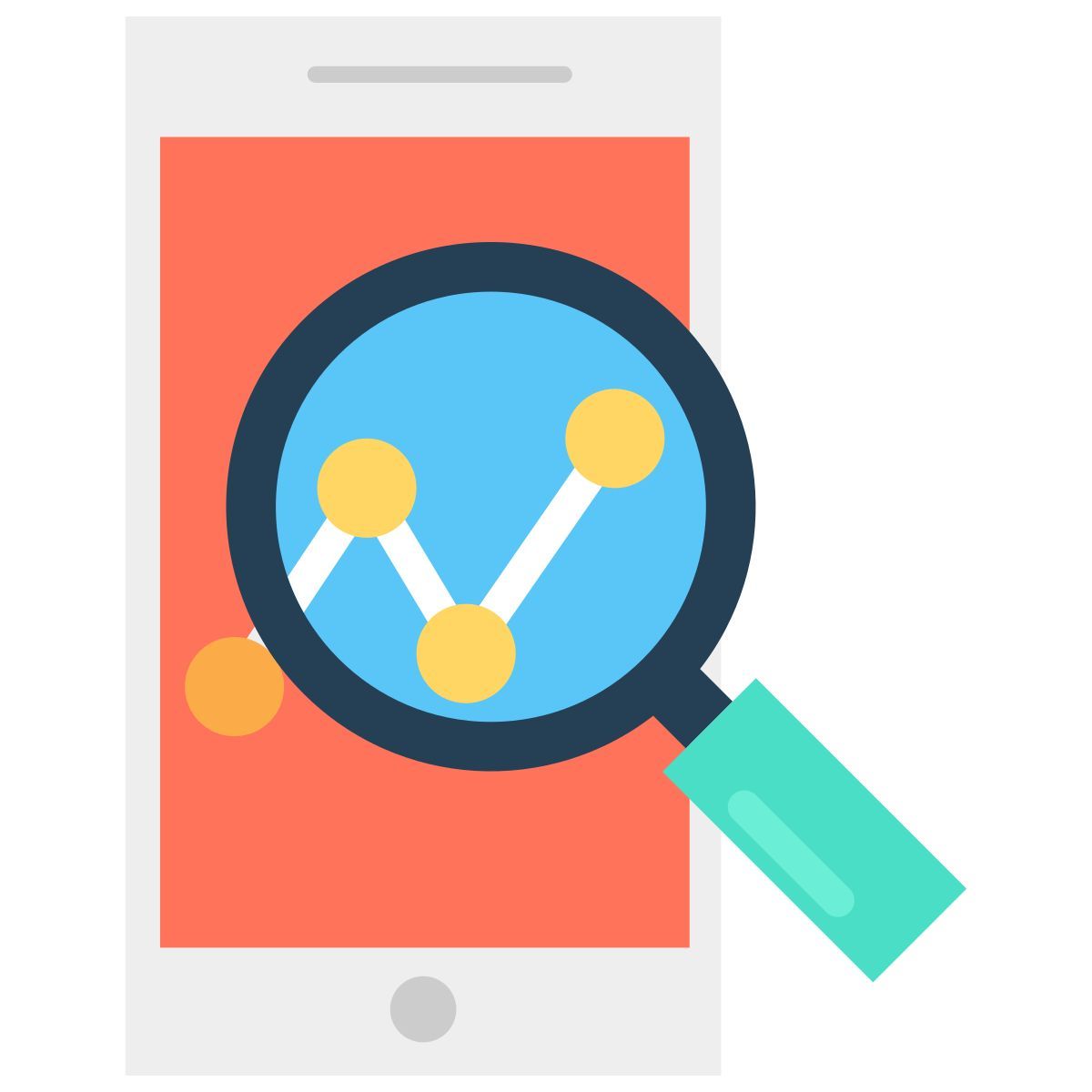search graph icon