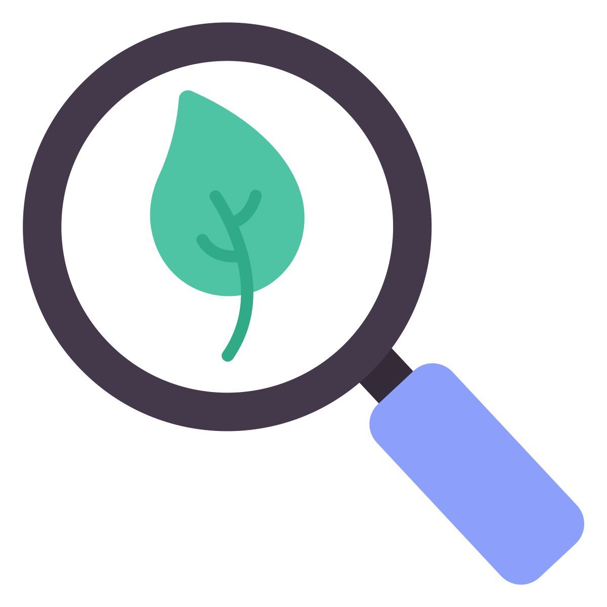 searching for eco icon