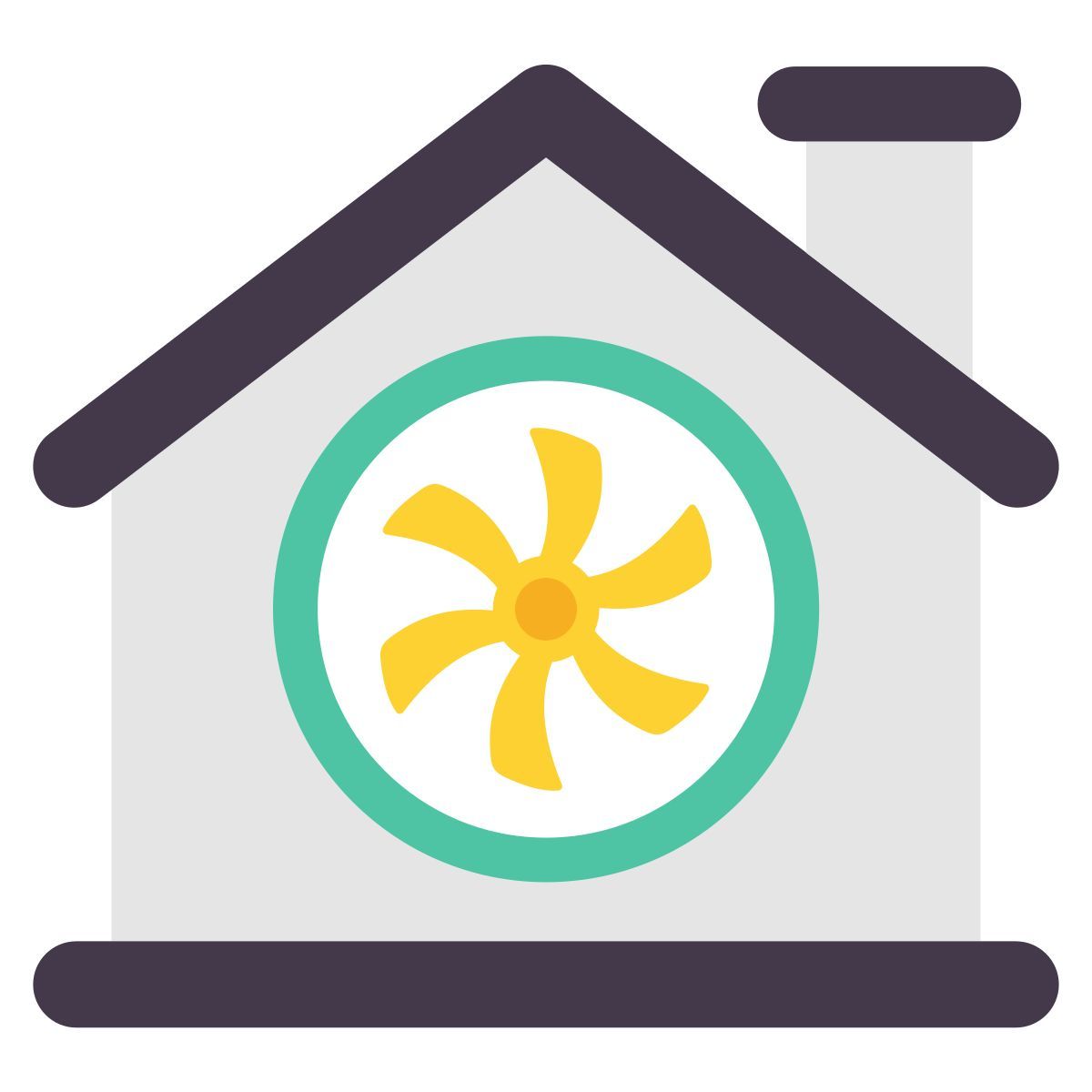 ventilation system icon