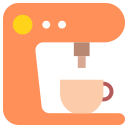 external Coffee-machine-cafe-flat-design-circle-2 icon