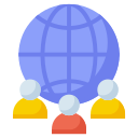 external Community-seo-development-and-marketing-flat-design-circle icon