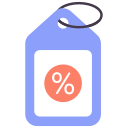 external Discount-Tag-business-flat-design-circle icon