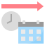 external calendar-corporate-social-responsibility-flat-flat-geotatah icon