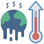 external climate-change-eco-friendly-lifestyle-flat-flat-geotatah icon