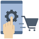 external a-commerce-a-commerce-automated-commerce-flat-flat-geotatah-2 icon