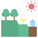 external allocate-sustainable-forest-management-flat-flat-geotatah icon