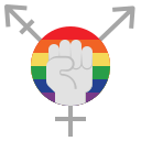 external equality-lgbtq-community-flat-flat-geotatah icon