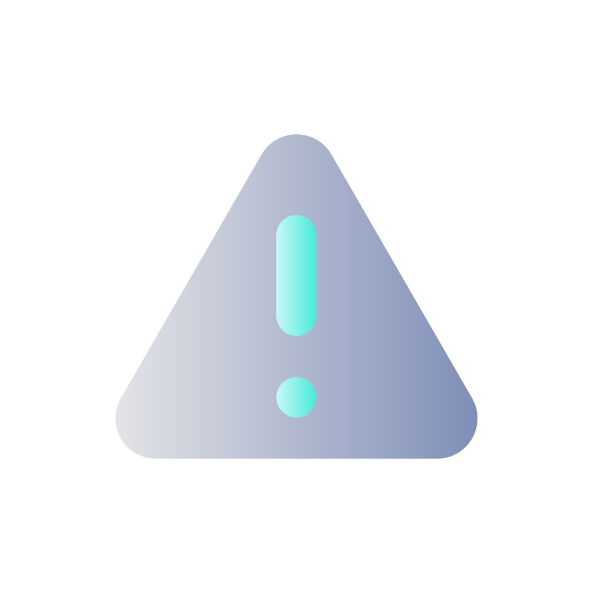 triangle shaped caution icon