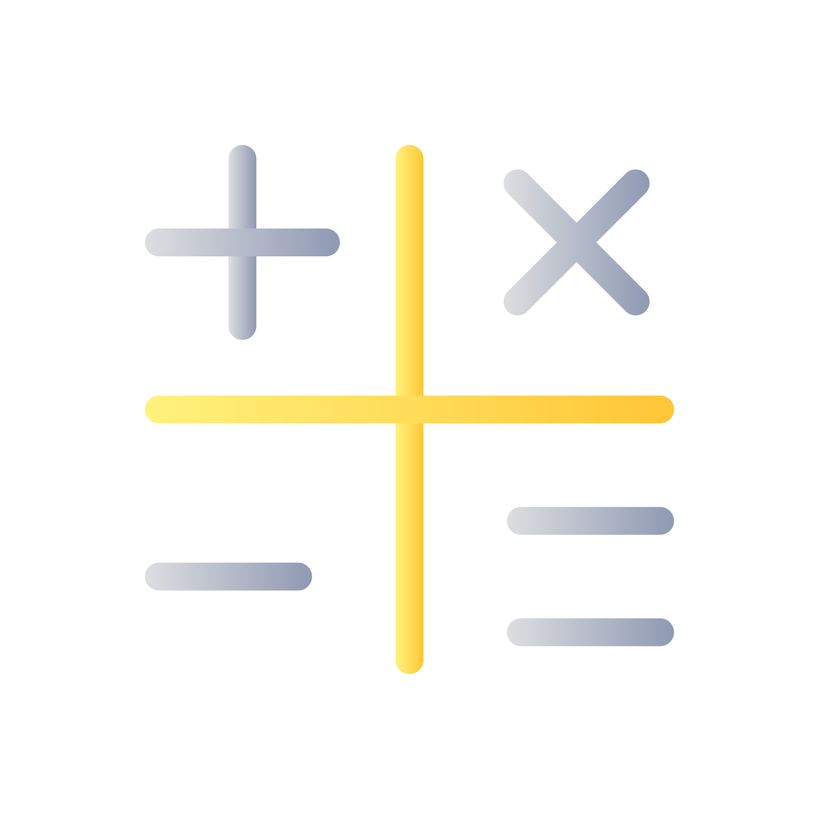external Calculation-banking-flat-glyph-papa-vector icon