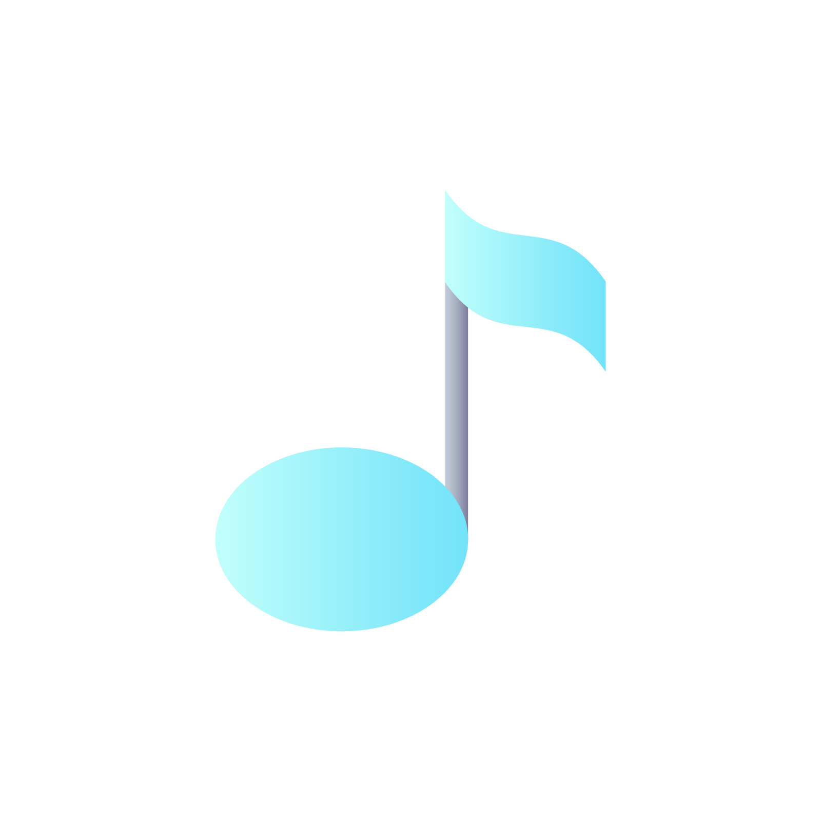 external Musical-Note-photo-and-video-flat-glyph-papa-vector icon