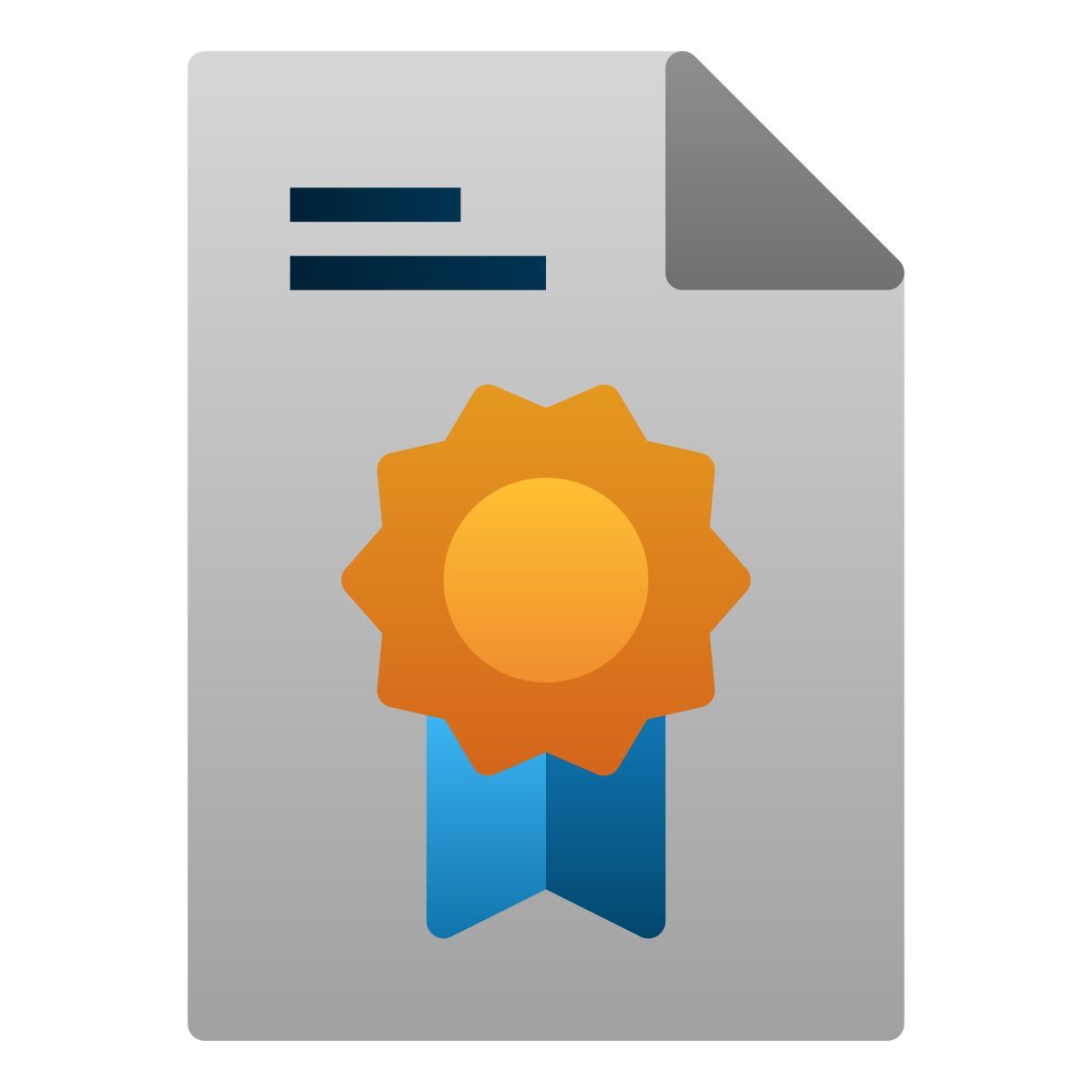 certificate icon