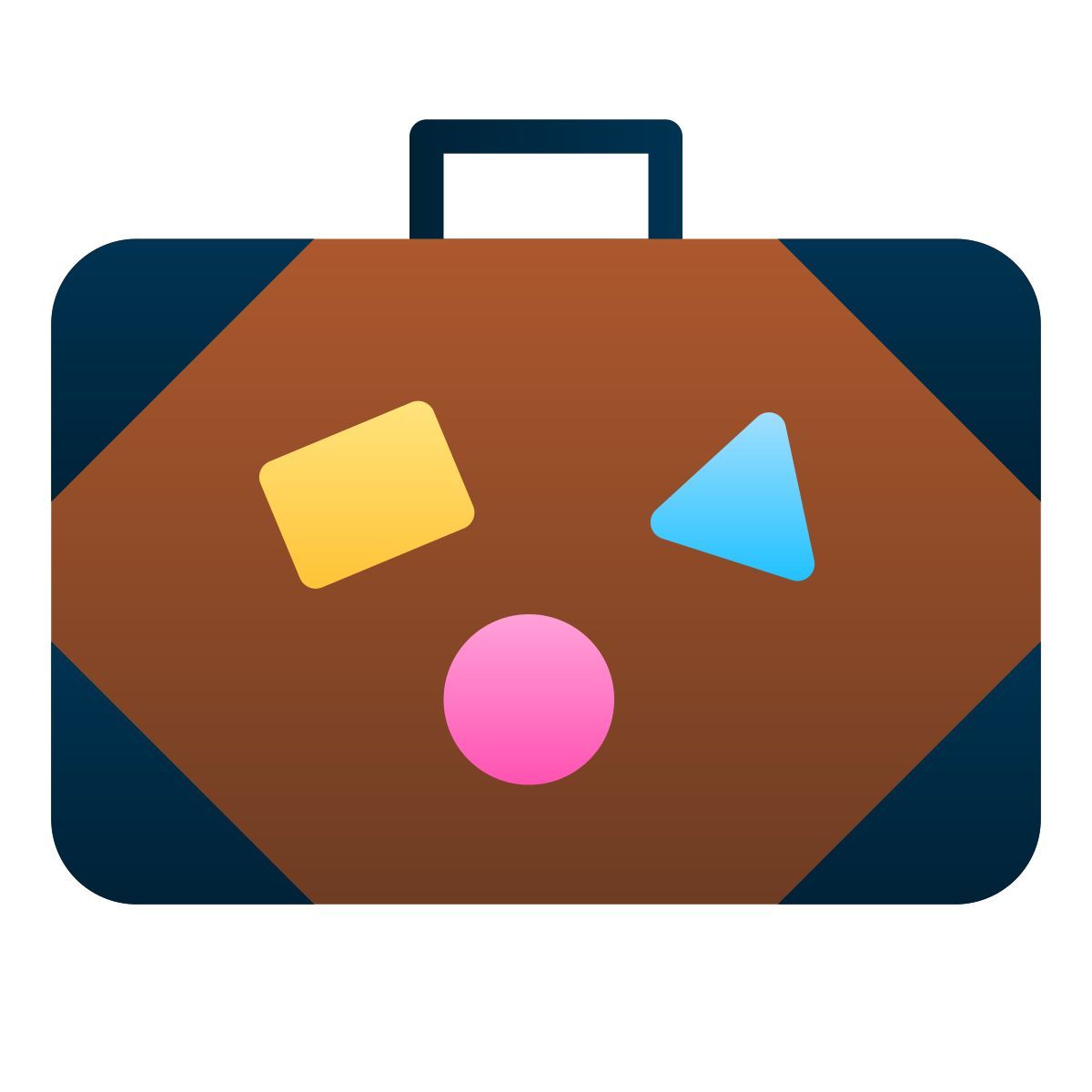tasche vorderansicht icon