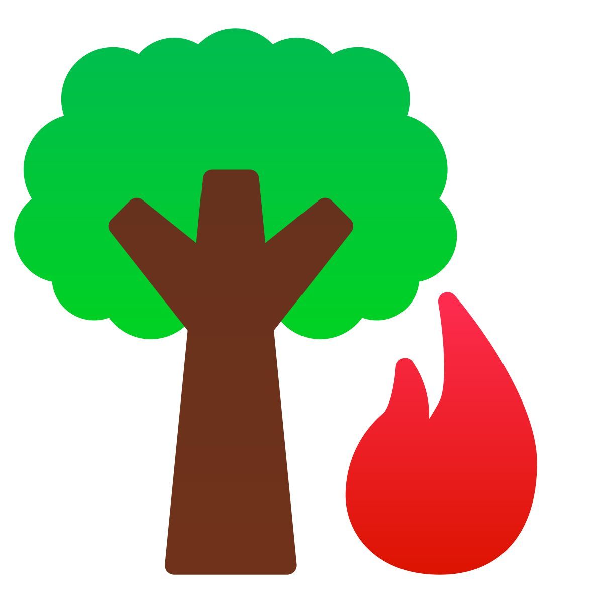 forest fire icon