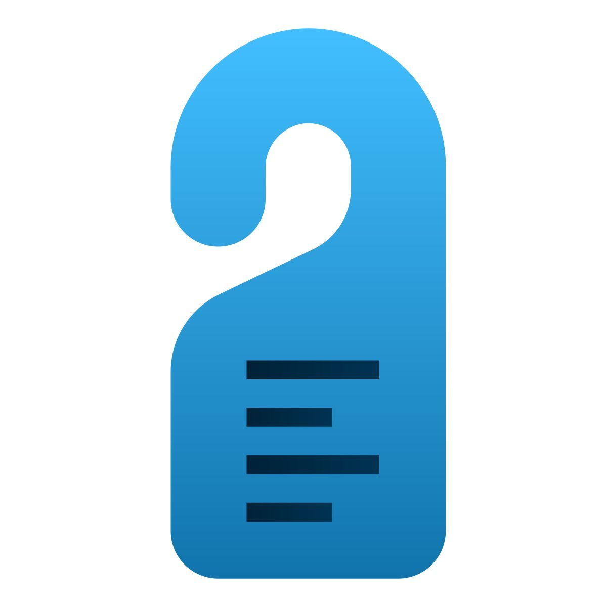 cartello "non disturbare" icon