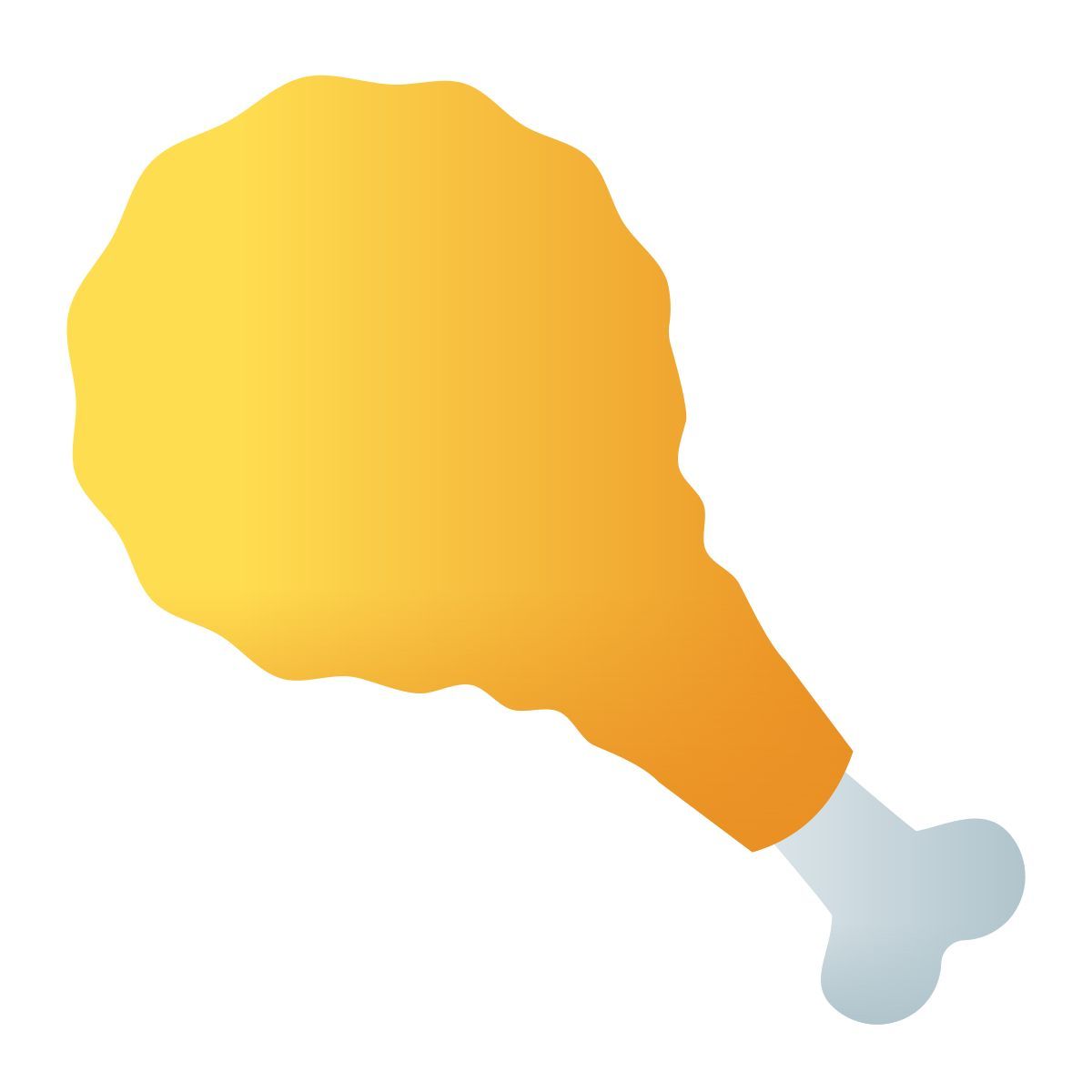 fried chicken leg icon