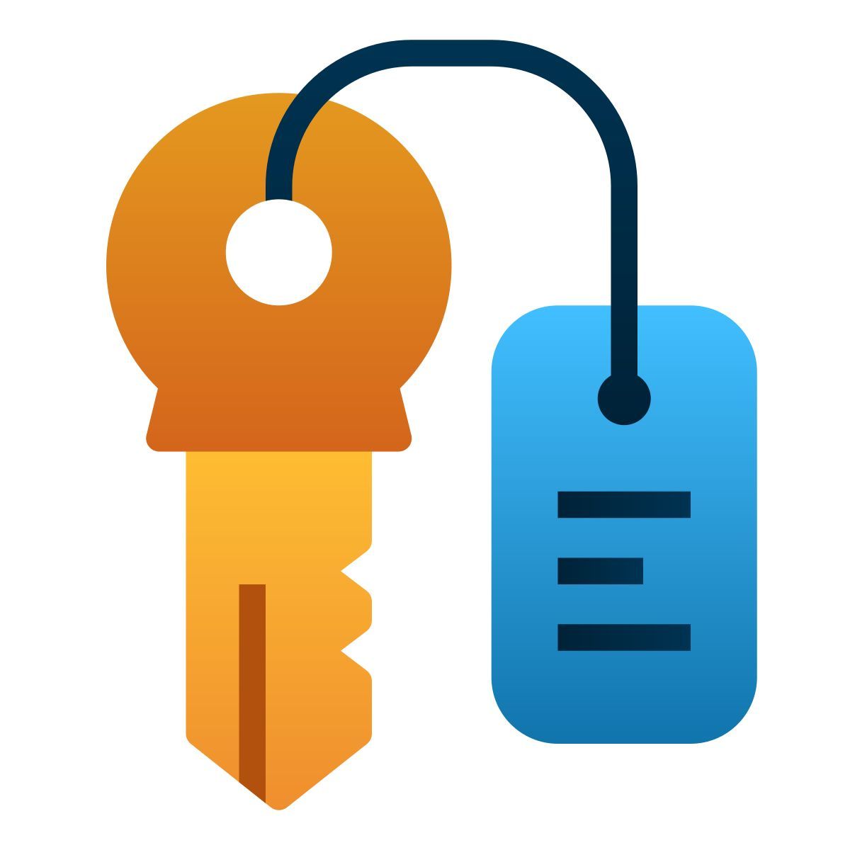 hotel key icon