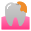 external decay-dentist-flat-gradient-flat-gradient-andi-nur-abdillah icon