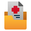 external document-medical-flat-gradient-flat-gradient-andi-nur-abdillah-3 icon