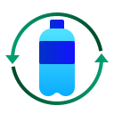 external bottle-ecology-flat-gradient-flat-gradient-andi-nur-abdillah-2 icon