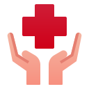 external cross-medical-flat-gradient-flat-gradient-andi-nur-abdillah-2 icon