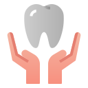 external dental-dentist-flat-gradient-flat-gradient-andi-nur-abdillah-16 icon