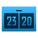 external scoreboard-basketball-flat-gradient-flat-gradient-andi-nur-abdillah icon