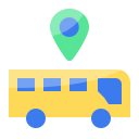 external bus-location-and-map-flat-flat-icon-mangsaabguru- icon